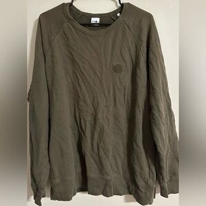 NNO7 No Nationality Robin Sweatshirt in Hunter Green Size XL